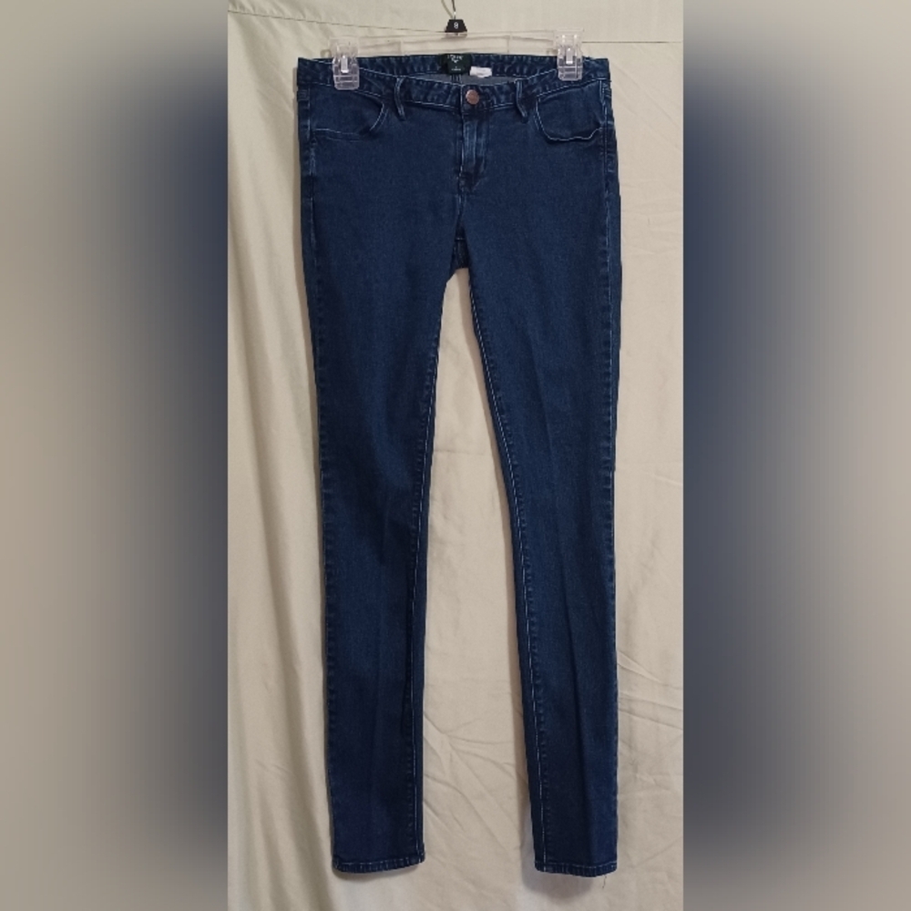 J. Crew City Fit Dark Blue Skinny Jeans